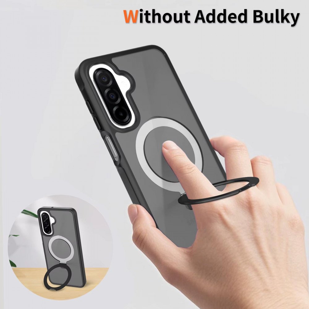 MagSafe Phone Case with Magnetic Ring 